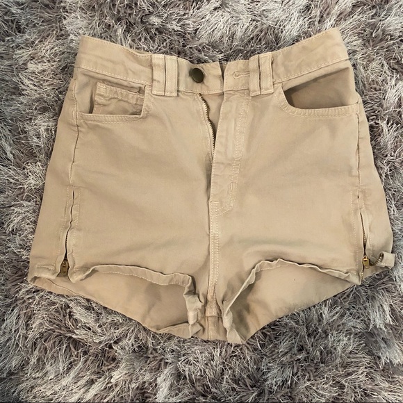 American Apparel Side Zip Short - Picture 1 of 4